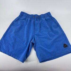 Prana Athletic Shorts Blue Elastic‎ Waistband